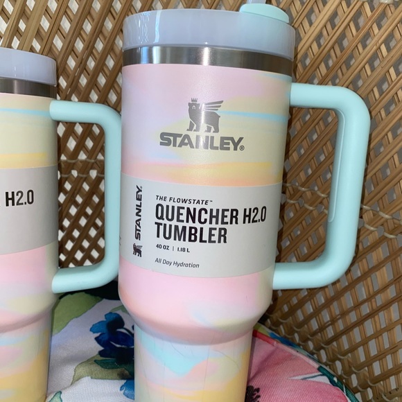 BRAND NEW 40 oz Stanley Cup!!! Clean Slate Collection, warm serene brushstroke! - Picture 3 of 3